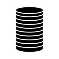 Stack of Coins Vector Icon