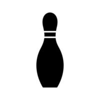 Unique Bowling Pin Vector Icon