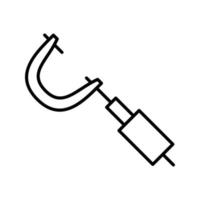 Micrometer Vector Icon