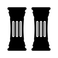 icono de vector de columna
