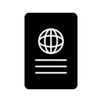 Unique Global Report Vector Icon