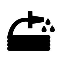 Unique Water Hose Vector Icon