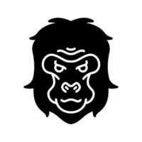 Gorilla Vector Icon