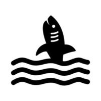 Dangerous Shark Vector Icon