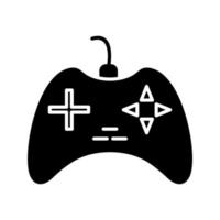 icono de vector de consola de juegos único