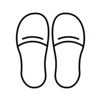 Slippers Vector Icon