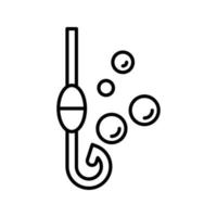 Fishing Hook Vector Icon