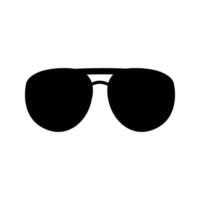 icono de vector de gafas únicas