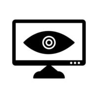 Unique Web Visibility Vector Icon