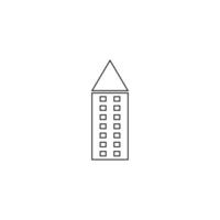 edificio logo vector