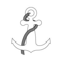 Anchor Logo vektor vector