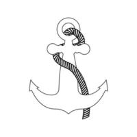 Anchor Logo vektor vector