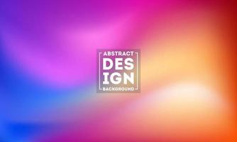 Abstract blurred gradient mesh background in bright modern  colors. Colorful smooth banner template. Easy editable soft colored vector illustration