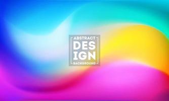 Abstract blurred gradient mesh background in bright modern  colors. Colorful smooth banner template. Easy editable soft colored vector illustration