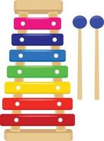 Xylophone for Kids Vector Illustration Graphic