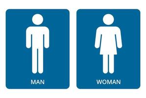 restroom icon sign isolated. Toilet sign. vector