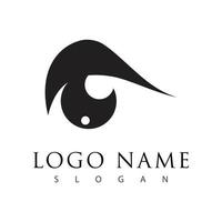 Branding Identity Corporate Eye Care vector logo design