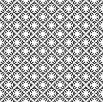 Black and white seamless pattern texture. Greyscale ornamental graphic design. Mosaic ornaments. Pattern template. vector