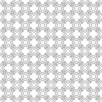 Black and white seamless pattern texture. Greyscale ornamental graphic design. Mosaic ornaments. Pattern template. vector
