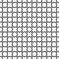 Black and white seamless pattern texture. Greyscale ornamental graphic design. Mosaic ornaments. Pattern template. vector