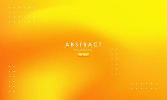 Modern gradients orange and yellow color background vector