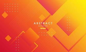 Modern gradients orange and yellow color background vector