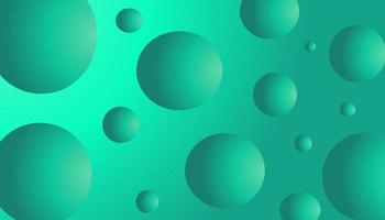 Light blue gradient background design with gradient color balls suitable for banners, posters, and others vector