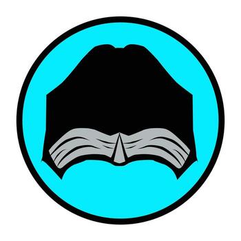 el diseño de libro abierto es adecuado para logotipos, iconos, adhesivos y otros vector