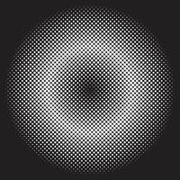 Halftone Pattern Design with background vector