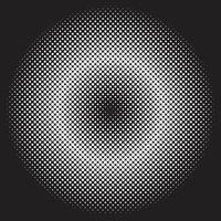 Halftone Pattern Design with background vector