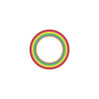 Rainbow illustration vector