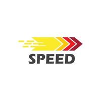 vector de logotipo de velocidad