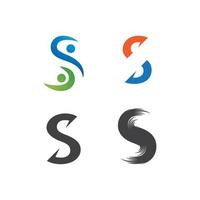S letter logo vector