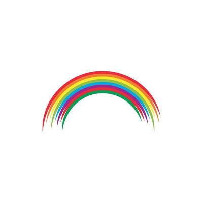 Rainbow illustration vector