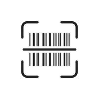 Scan Bar Code Label Icon. Barcode Tag Scanner Pictogram. Product Information Identification Sign. Digital Scanning Technology. Isolated Vector Illustration.