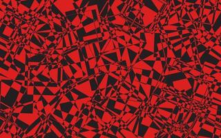 Abstract pattern black and red color background vector