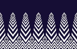 Abstract ethnic geometric ikat pattern. oriental African American Mexican Aztec motif textile and bohemian pattern vector elements. designed for background, wallpaper, print .vector ikat pattern.