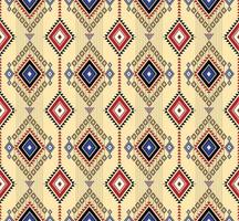 Abstract ethnic geometric ikat pattern. oriental African American Mexican Aztec motif textile and bohemian pattern vector elements. designed for background, wallpaper, print .vector ikat pattern.
