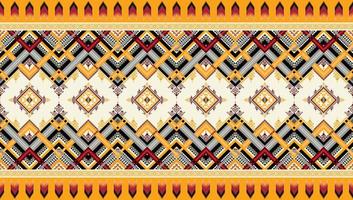 Abstract ethnic geometric seamless pattern vector. African Arab American Aztec motif pattern. vector elements designed for background, wallpaper, print, wrapping,tile, fabric patern. vector pattern.