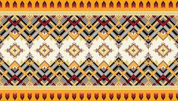 Abstract ethnic geometric seamless pattern vector. African Arab American Aztec motif pattern. vector elements designed for background, wallpaper, print, wrapping,tile, fabric patern. vector pattern.