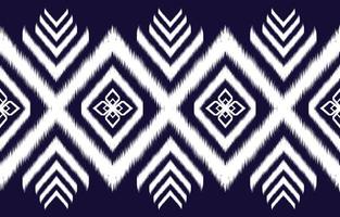 Abstract ethnic geometric ikat pattern. oriental African American Mexican Aztec motif textile and bohemian pattern vector elements. designed for background, wallpaper, print .vector ikat pattern.