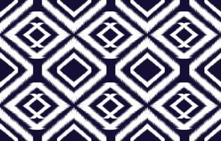 Abstract ethnic geometric ikat pattern. oriental African American Mexican Aztec motif textile and bohemian pattern vector elements. designed for background, wallpaper, print .vector ikat pattern.