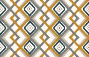 Abstract ethnic geometric ikat pattern. oriental African American Mexican Aztec motif textile and bohemian pattern vector elements. designed for background, wallpaper, print .vector ikat pattern.