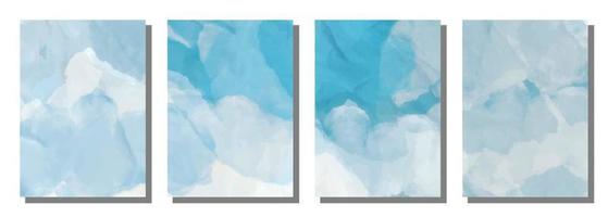 Abstract water color brush background. vector