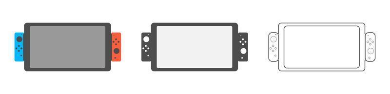 Nintendo Switch Console vector illustration vector switch