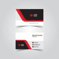 Business card template vol 10 vector