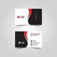 Business card template vol 13 vector