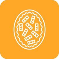 Sarma Line Round Corner Background Icons vector