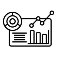 Dashboard Line Icon vector