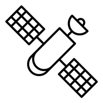 Satellite Line Icon